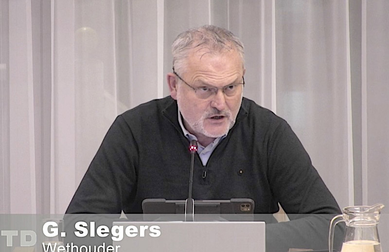 Wethouder Gerard Sleger